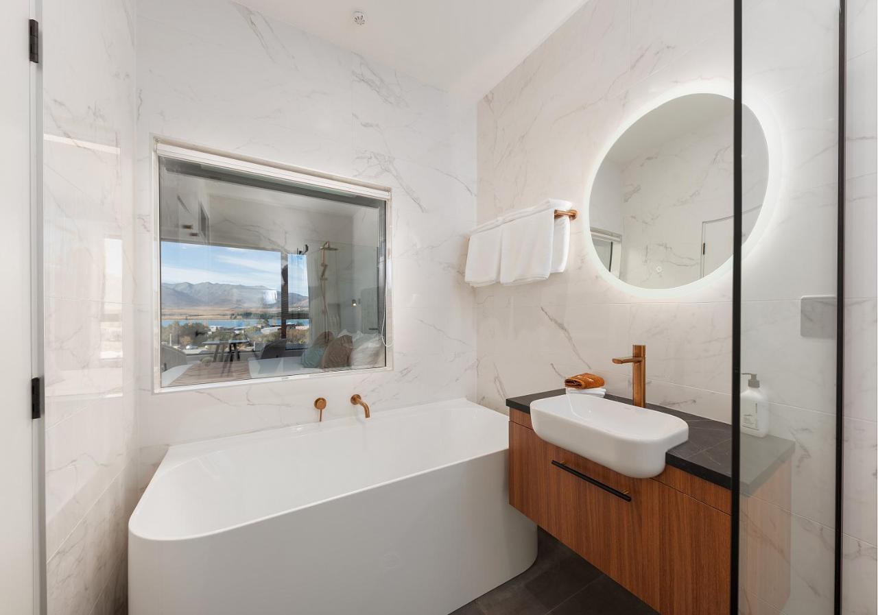 Galaxy Boutique Hotel Lake Tekapo Esterno foto Bathroom